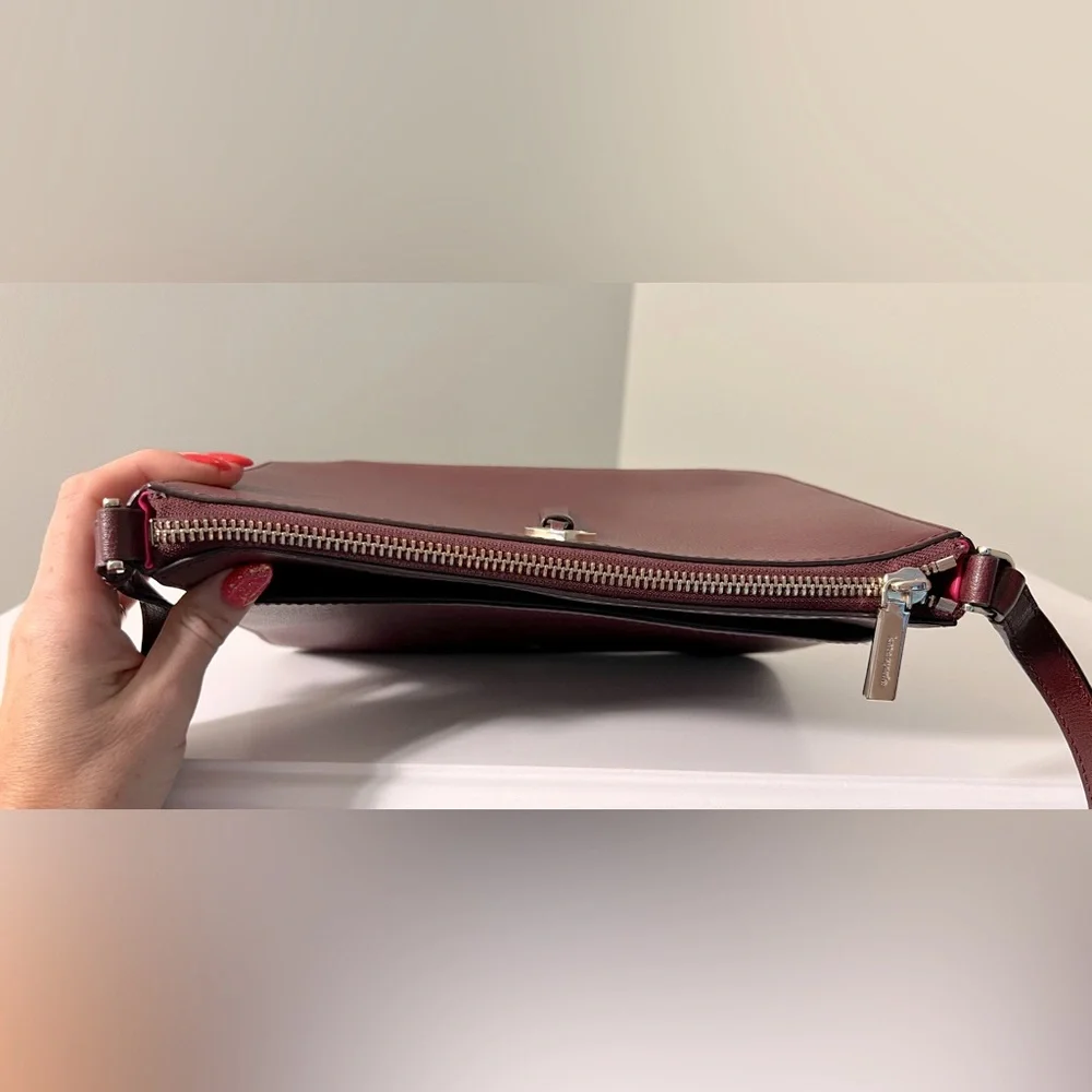 Kate Spade ♠️ Burgundy Red Crossbody Bag